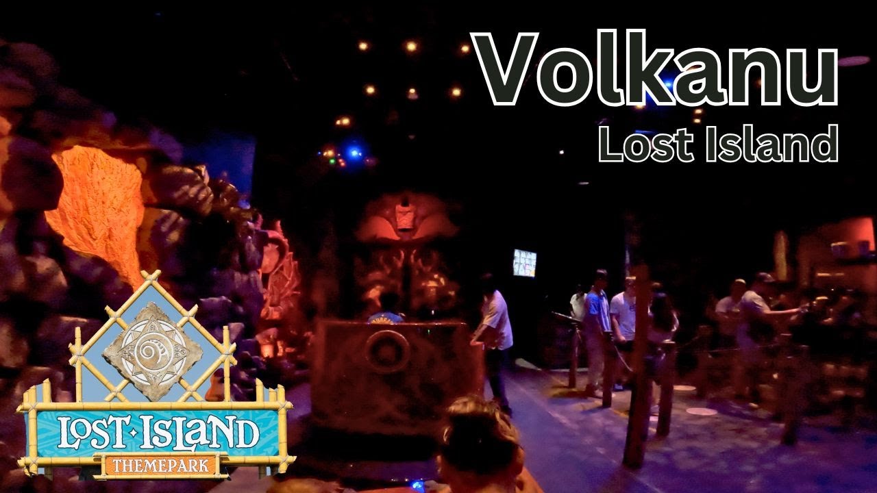 Volkanu: Quest for the Golden Idol at Lost Island Theme Park On-ride 4K POV