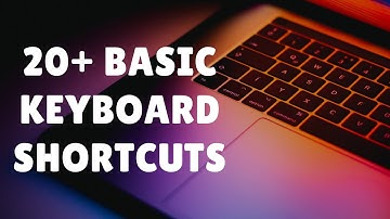 Top 25 Basic MacBook Keyboard Shortcuts