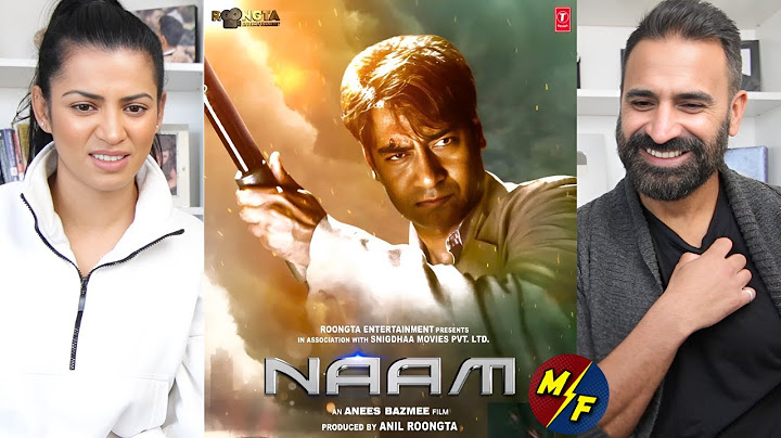 Naam Official Trailer Reaction! | Ajay Devgn | Anees Bazmee | Anil Roöngta