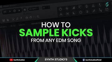 How to sample or extract Kick from EDM tracks FL Studio Tutorial | Synth Studio