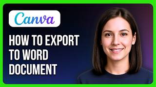 How To Open Canva Design To Word Document | Save Canva As Word Doc