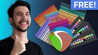 I made 12 color palettes and toolbars for your REAPER tracks screenshot 3