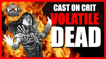 3.13 CoC Volatile Dead | Burning Witch |  Path of Exile Echoes of the Atlas