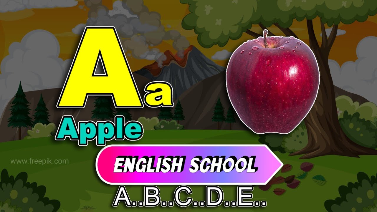 ABC Letters Learning lesson 101 _Basic English one world A to Z ...