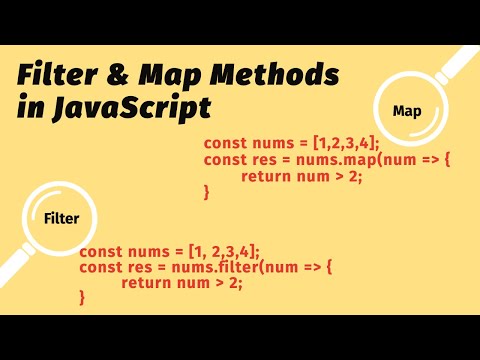 Filter and Map Methods in JavaScript