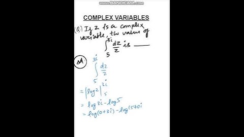COMPLEX VARIABLES || modulus + argument = complex number || Engineering Maths - GATE & IES