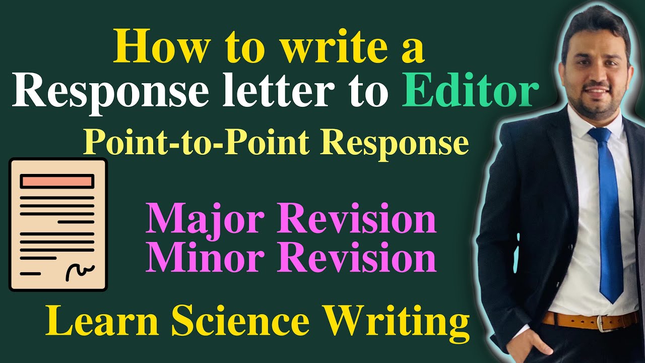 cover letter response to reviewers