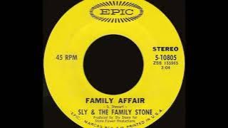 Sly & The Family Stone ~ Family Affair 1971 Disco Purrfection Version