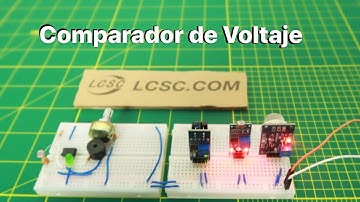 COMPARADOR de VOLTAJE en SENSORES de Arduino - LCSC.COM