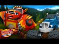 Blaze Uses Robot Power to Stop Blasting Robot! 🤖 | 60 Minutes | Blaze and the Monster Machines