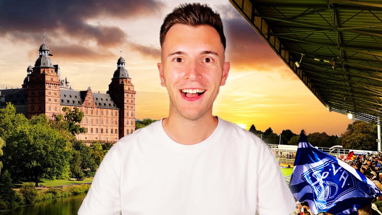 Ich habe das schönste Regionalliga Stadion besucht! 🔥 Abenteuer beim Unterfranken-Derby