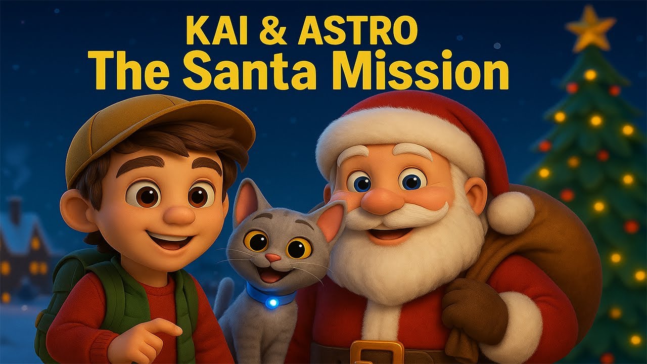 Kai & Astro: The Santa Mission 🎅 | Christmas Adventure for Kids | Magical North Pole Story