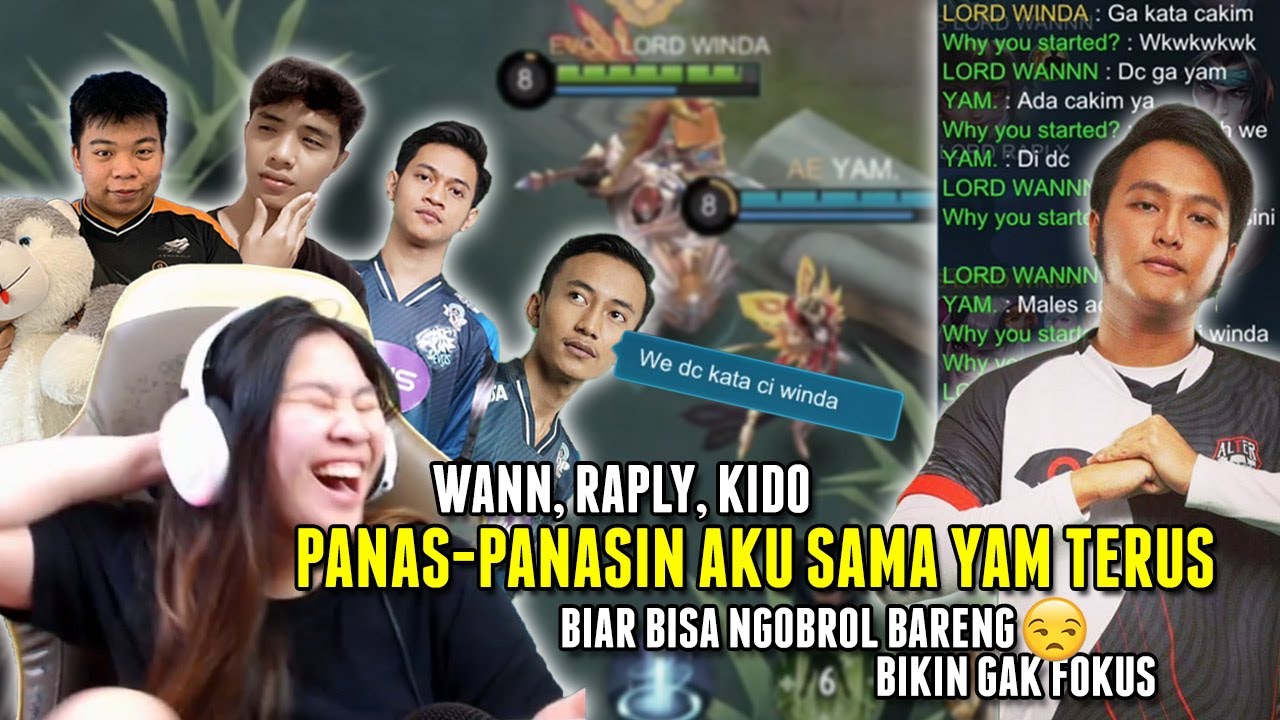 LAGI-LAGI DI CIEEE'IN SAMA ALTEREGO YAM SAMA ANAK2 EVOS + RAPLY KIDO!! EH TAU2 LAWAN BTR MPL! FOKUS!