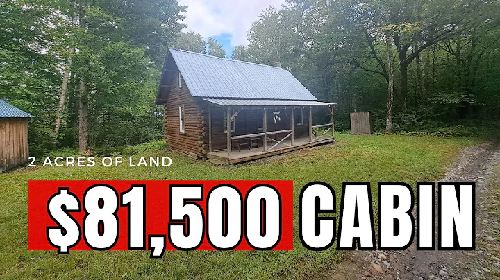 $81,500 Log Cabin on 2 Acres FOR SALE!