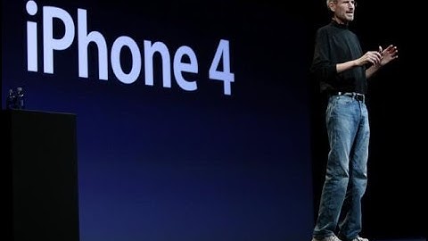 Steve Jobs introduces iPhone 4 2010 - Steve Jobs|Apple|Steve|jobs steve|apple computer