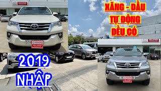 Chọn lựa của bạn là gì? Toyota Fortuner 2019 tự động máy dầu - Fortuner 2019 Tự động máy xăng, Nhập