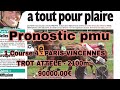 5 Janvier 2025 PRONOSTIC PMU QUINTE 1 Course 4 PARIS VINCENNESTROT ATTELE 2100m 90000 00 5 Janvier 2025 PRONOSTIC PMU QUINTE 1 Course 4 PARIS VINCENNESTROT ATTELE 2100m 90000 00