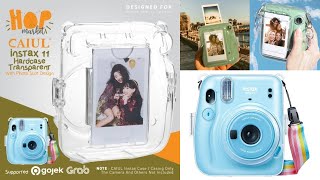 Hardcase V2 With Pocket Foto For Fujifilm Instax 11 Transparan Case