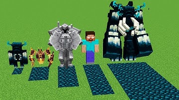 Which of the Warden Mobs and Mutant Bosses will generate more Sculk?