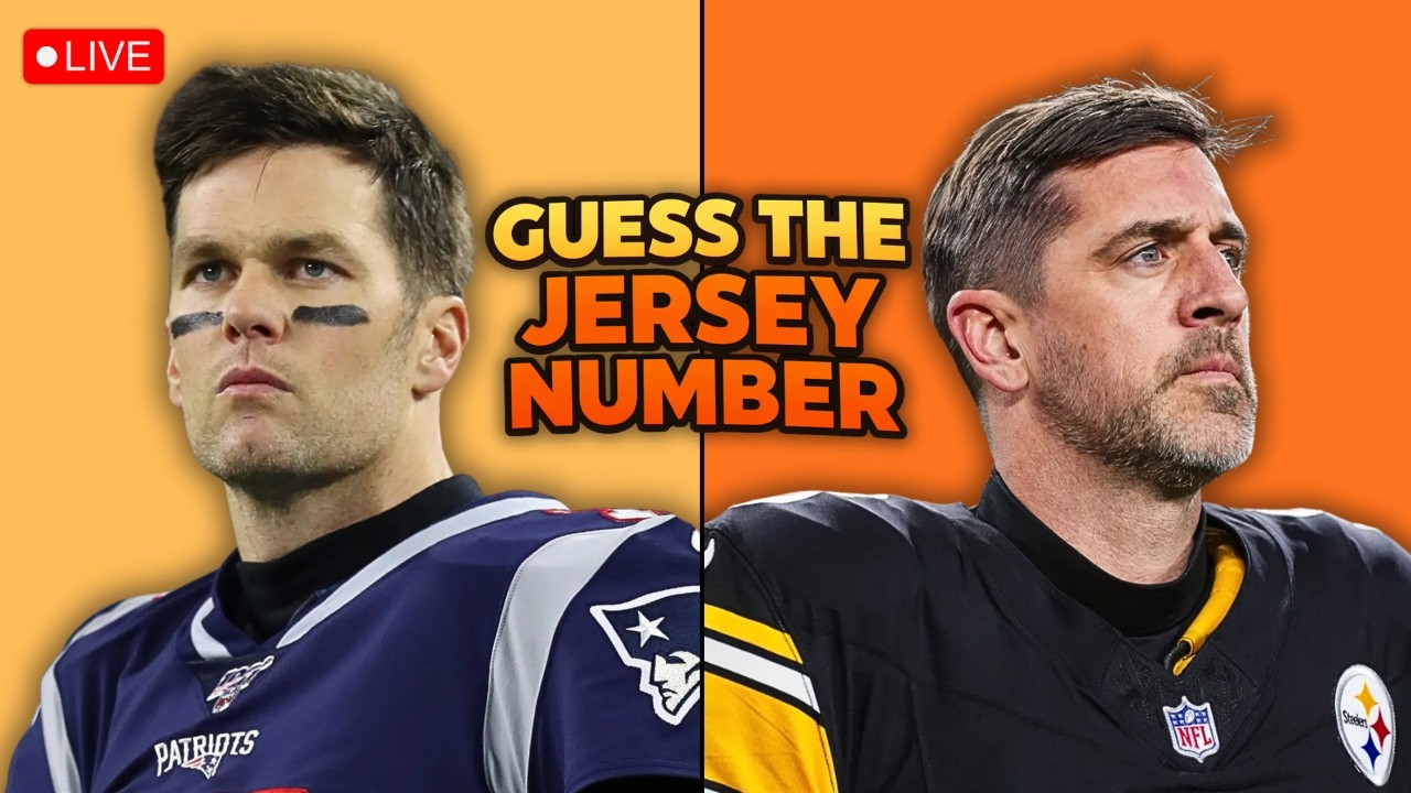 Guess The NFL Player Jersey Number 🏈 NFL Challenge LIVE