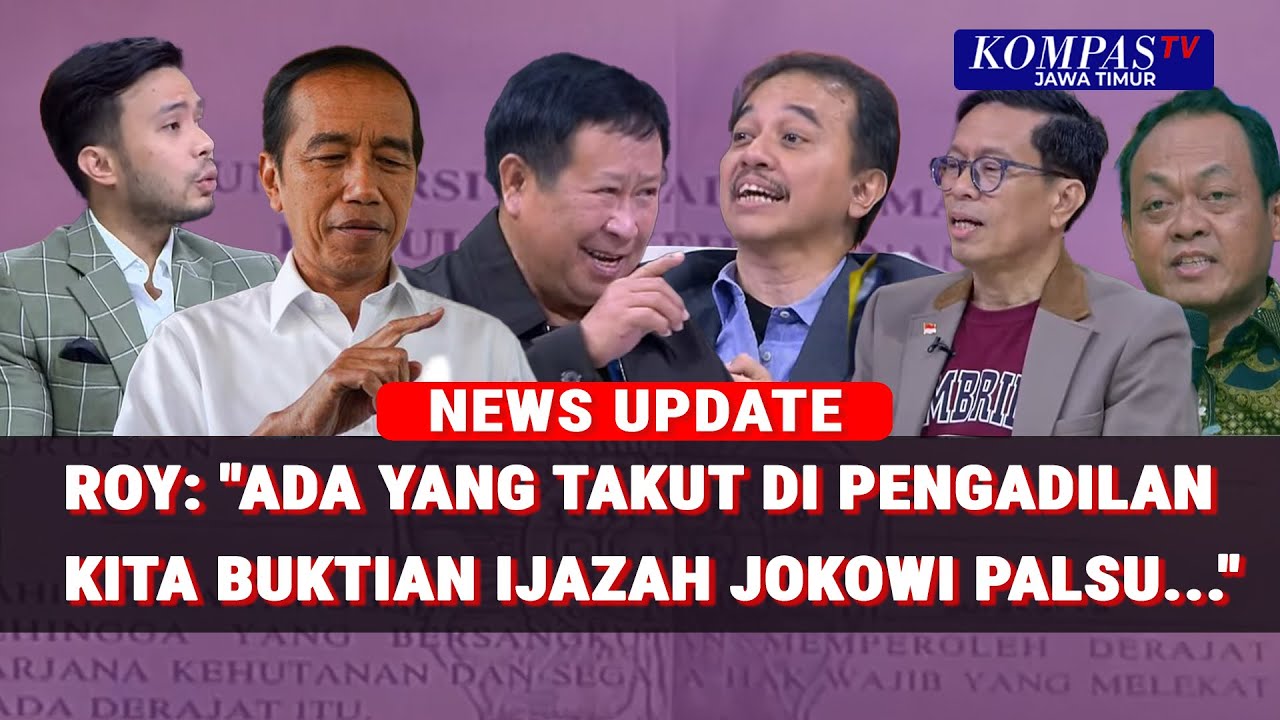 Keras! Roy Suryo Soroti SP3 Eggi Sudjana, Susno Tegaskan RJ Sah Secara Hukum