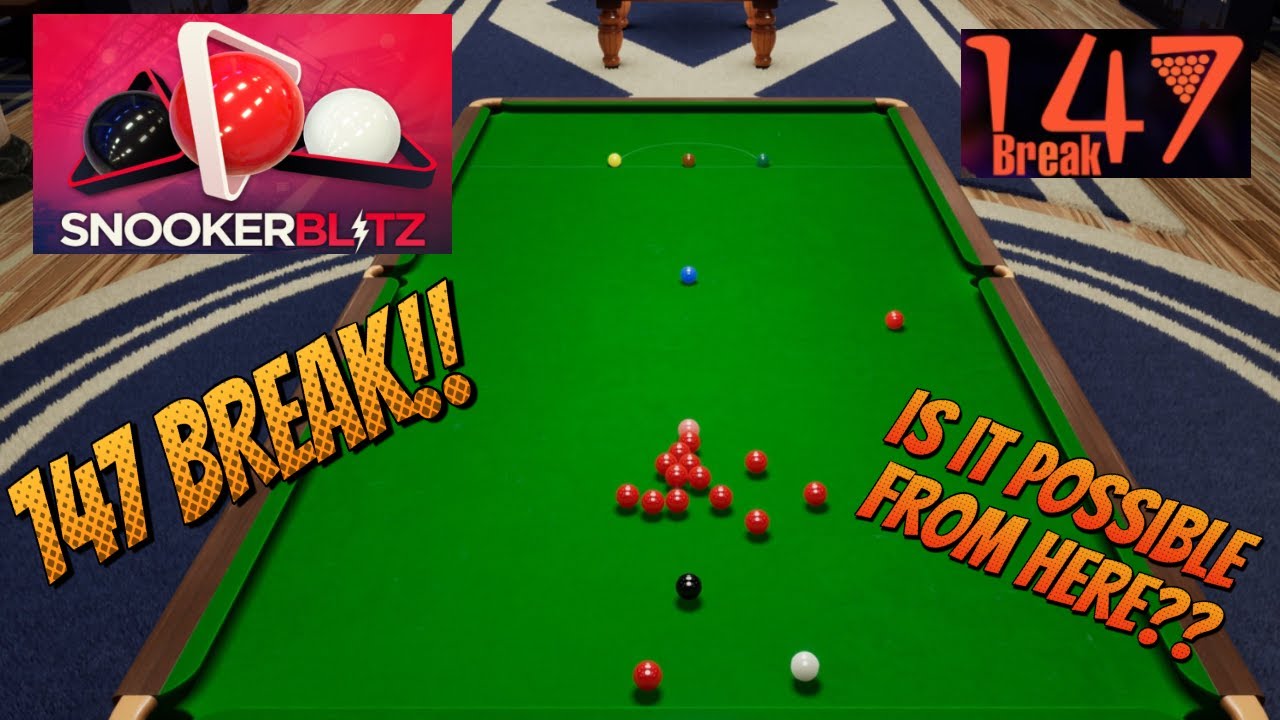 Hitting a 147 Break Playing Snooker Blitz for the Second Time! PS5 Gameplay!