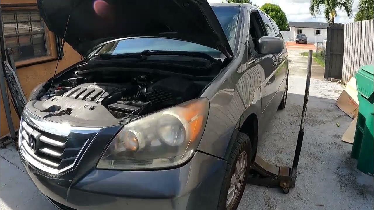 Honda Odyssey doesn't turn on after oil pan replacement. P0339, P0335