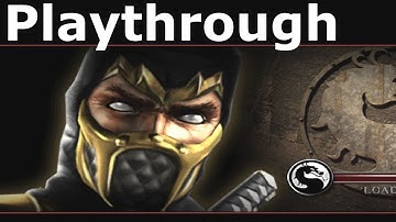 Mortal Kombat Deception - SCORPION - Playthrough Gameplay with Ending