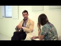 David Gandy talks to Hilary Alexander at the Condé Nast College of Fashion & Design