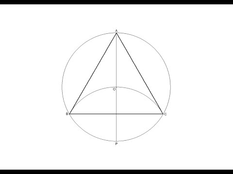 Video: How To Build An Inscribed Triangle