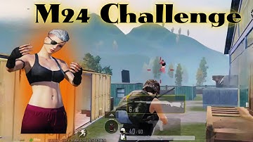 M24 Challenge TDM Gameplya 😈🚫 1v1 M24 Sniper Challenge Random Pro player