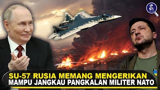 Russia's Hypersonic Stealth Jet Bombards Ukraine! Facts About the Deployment of Su-57 Jets Scare ...