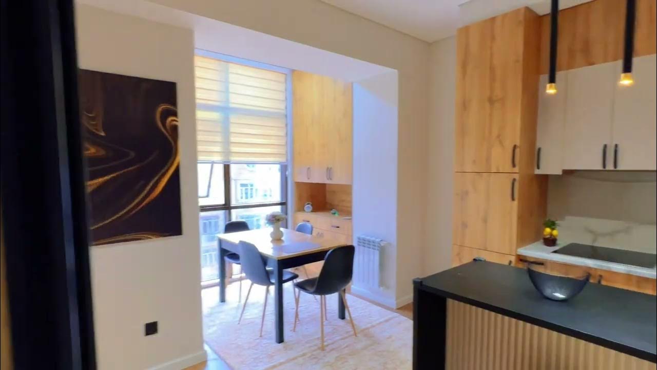 Стильная 2х комнатная квартира площадью 75 кв.м в центре Душанбе - YouTube