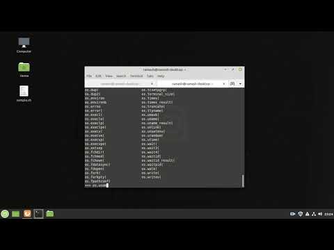 Access python  shell in linux terminal