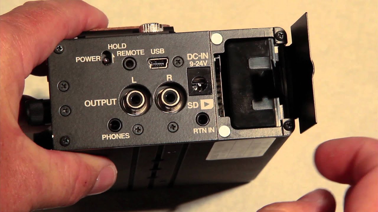 Fostex DC-R302 DSLR Mixer/Recorder - YouTube