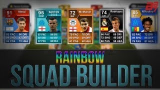 FIFA 13 Ultimate Team Squad Builder Hybrid | THE BEST EVER RAINBOW TEAM