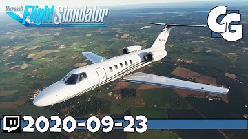 The Citation CJ4 Mod - FMS Improvements  - Microsoft Flight Simulator - VOD - 2020-09-23