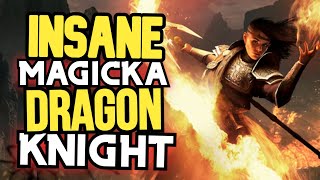 🔥 ONE SKILL! 🔥 Solo Magicka Dragonknight Grind GOD -  FIRE STORM - ESO Flames Of Ambition DLC Mag DK