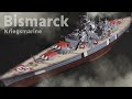 [艦船模型]1/700 ドイツ戦艦ビスマルク German battleship Bismarck [Model Building#11]