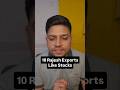 10 Stocks Like Rajesh Exports #sebi #rajeshexports #beaware #scamalert #money #stockmarket #insights