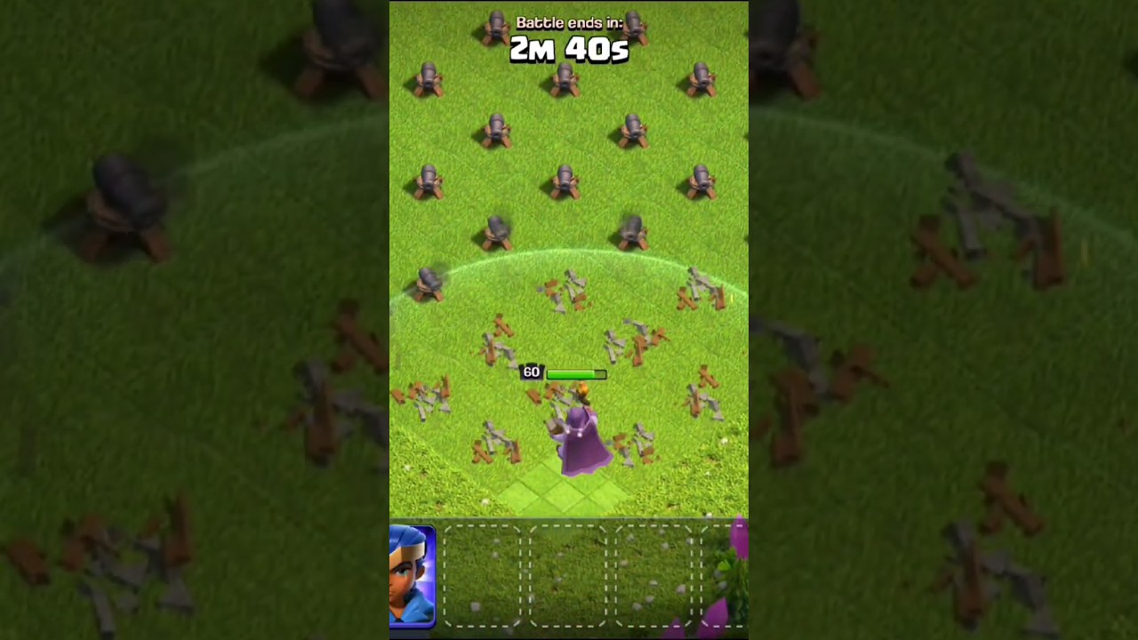 MAX GRAND WARDEN vs Lvl 1 Cannons 