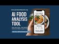 AI Food Analysis Tool - AI Nutrition Scanner - Food Analysis Tool