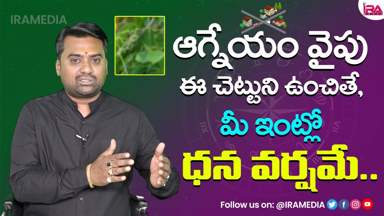 Vastu for Trees in Home |  Aagneyam Vastu in Telugu | Gruha Vastu Shastra | IRA Devotional