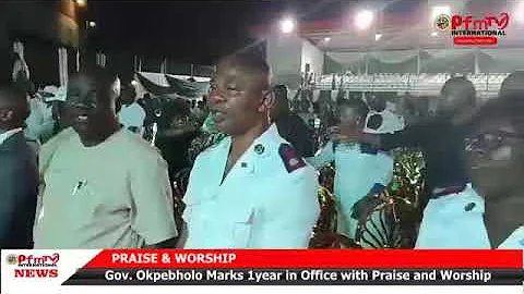 Executive Governor of Edo State Sen. Monday Okpebholo Marks 1 year in Office with Praise and Worship