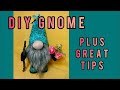 Diy Gnome. How to make a Gnome. Very Easy Diy Gnome.