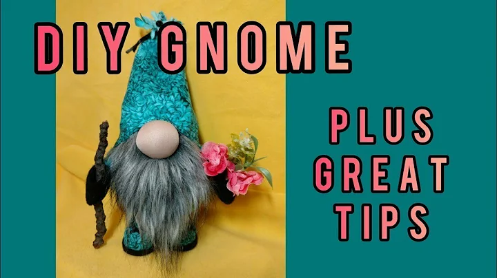 Diy Gnome. How to make a Gnome. Very Easy Diy Gnome.