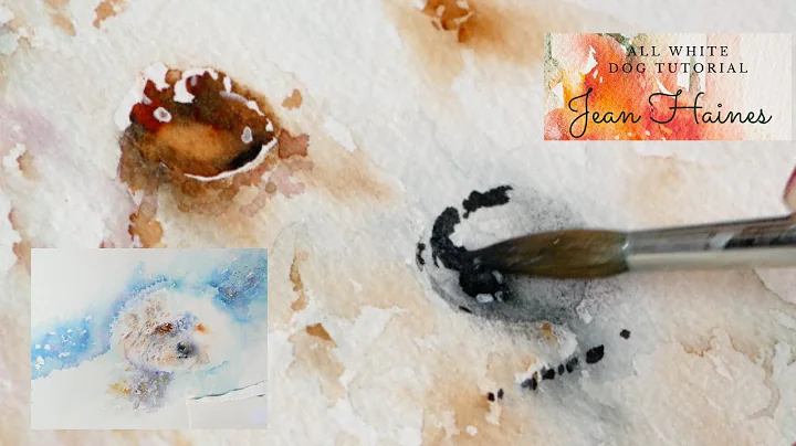 All White: Dog Tutorial preview with Jean Haines W...
