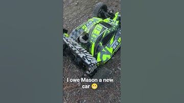 woops.  #wreck #nitrorc #crash #rc #rccar #shorts #viral