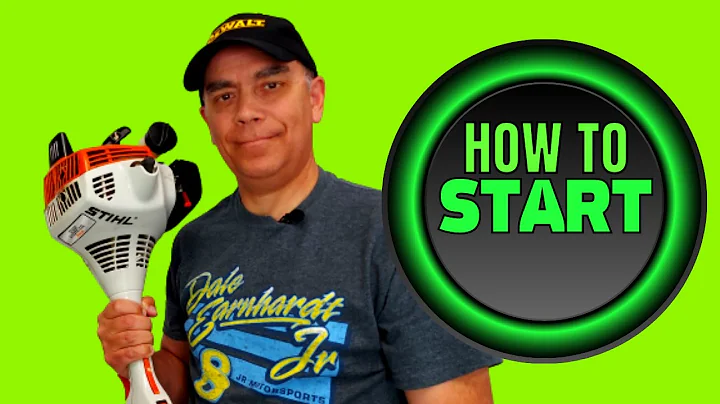 Stihl FS 38 Trimmer How To Start Properly Without Flooding