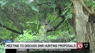 Natural Resources Commission to meet on proposed DNR hunting changes